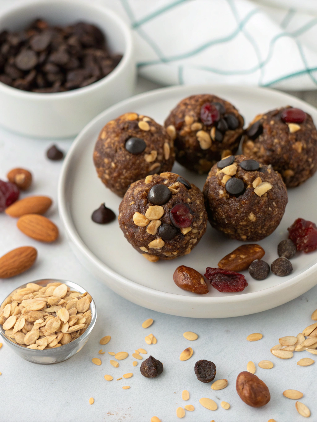 Healthy Chocolate Snack Bites ingredients