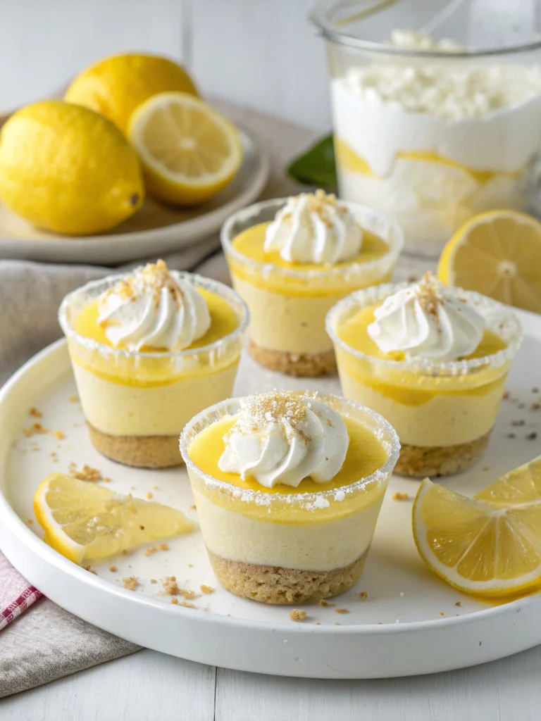 Lemon Dessert Cupsingredients