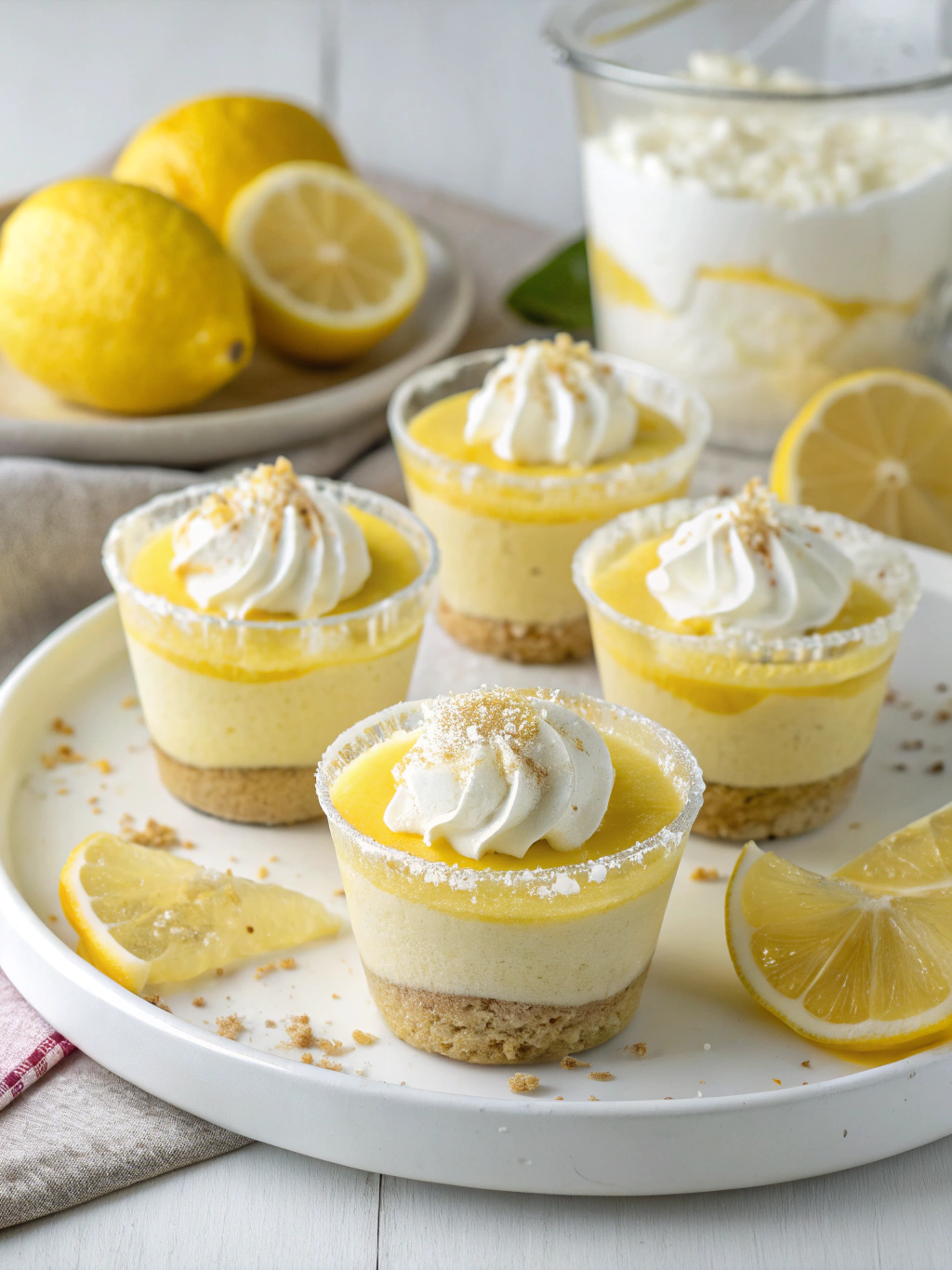 Lemon Dessert Cups Ingredients