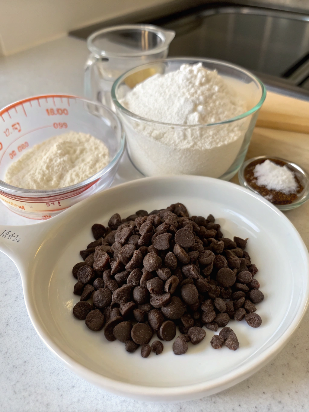 Three Ingredient Fudgy Brownies ingredients