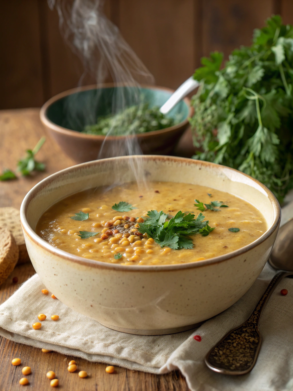 Creamy Healthy Lentil Soup