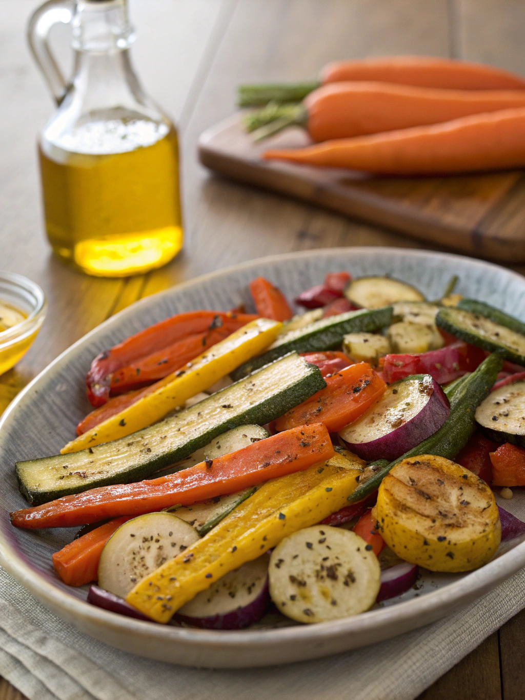 Roasted Vegetables With Olive Oil